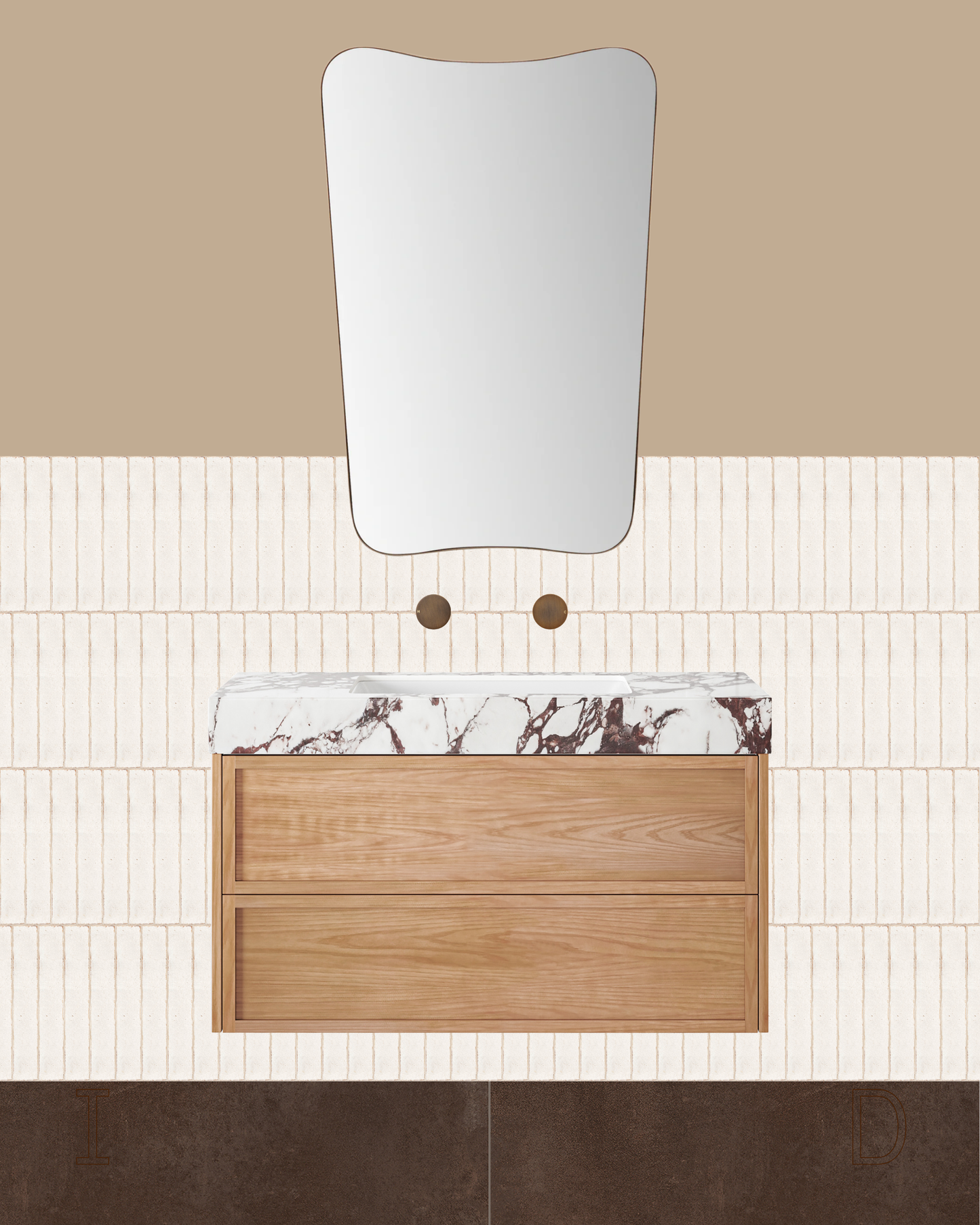 Japandi Bathroom 01